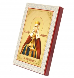 Икона свя­тая му­че­ни­ца Люд­ми­ла
