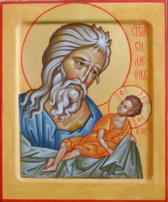 Икона Симеон Богоприимец, праведный