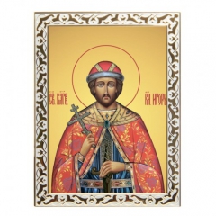 Икона Игорь Черниговский, благоверный князь