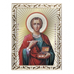Икона Свя­той ве­ли­ко­му­че­ник и це­ли­тель Пан­те­ле­и­мон