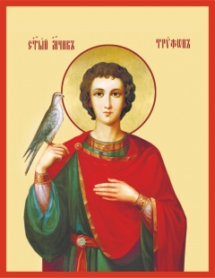 Икона. Святой Трифон